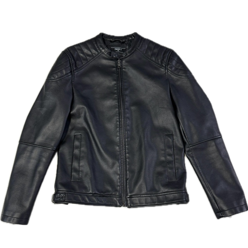 Forever 21 Men’s Faux leather Jacket Size Small